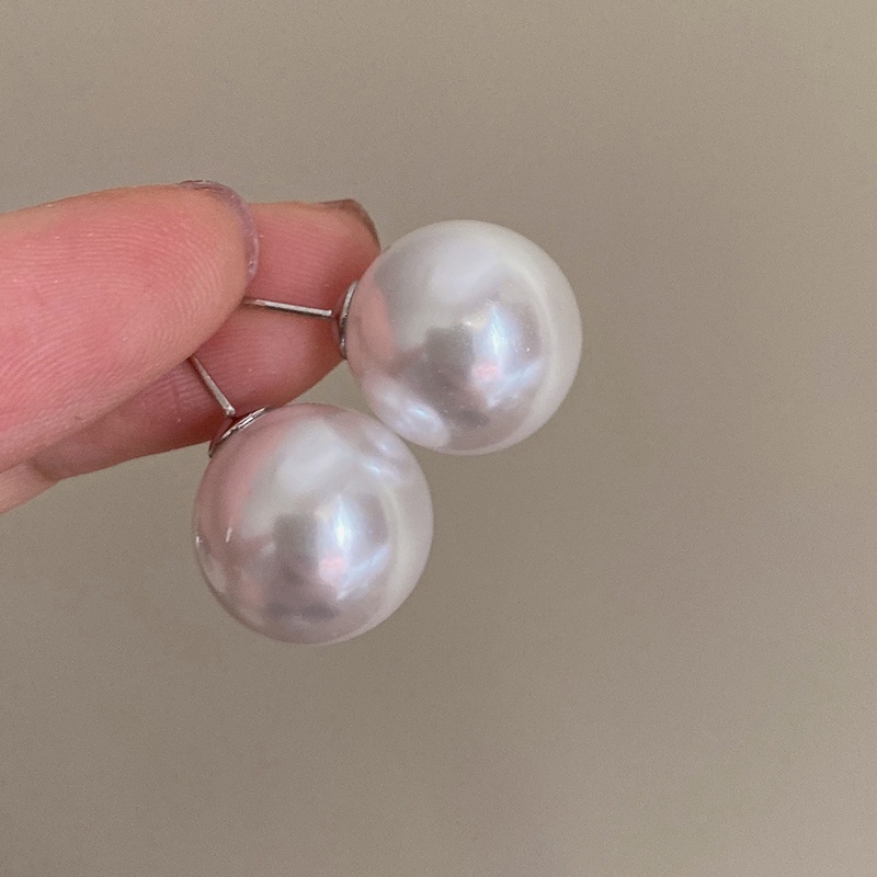 Khuyên Tai Đính Ngọc Trai Phong Cách Retro Thời Trang Cho Nữ