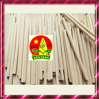 100g Que kem gỗ tròn túi dài 13cm đường kính 6mm