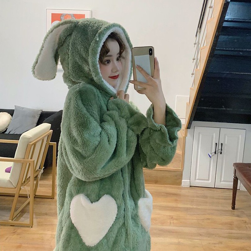 Áo ngủ thỏ bông dễ thương - CÓ SẴN MÀU HỒNG | BigBuy360 - bigbuy360.vn