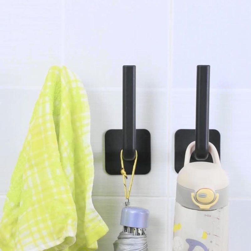 Móc treo đồ hình chữ L gắn tường thiết kế tiện dụng cho nhà tắm/ nhà bếp