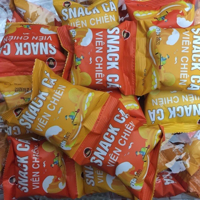 COMBO 3 GÓI SNACK CÁ VIÊN CHIÊN