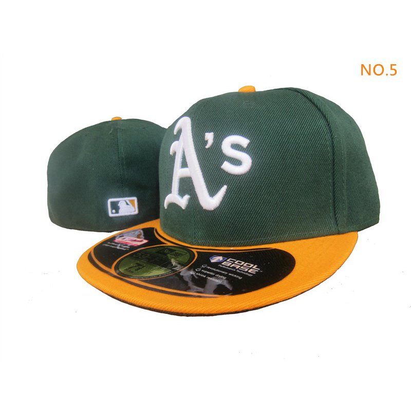 Nón Đầu Bếp Phong Cách Mlb Oakland A's Cho Nam Và Nữ 6 Kiểu Dáng Thể Thao i1LP