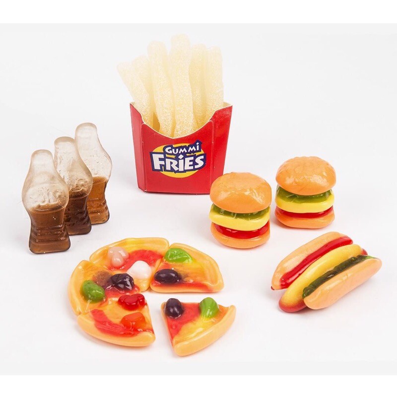 KẸO DẺO MIX TROLLI GUMMI LUNCH ĐỨC 77g