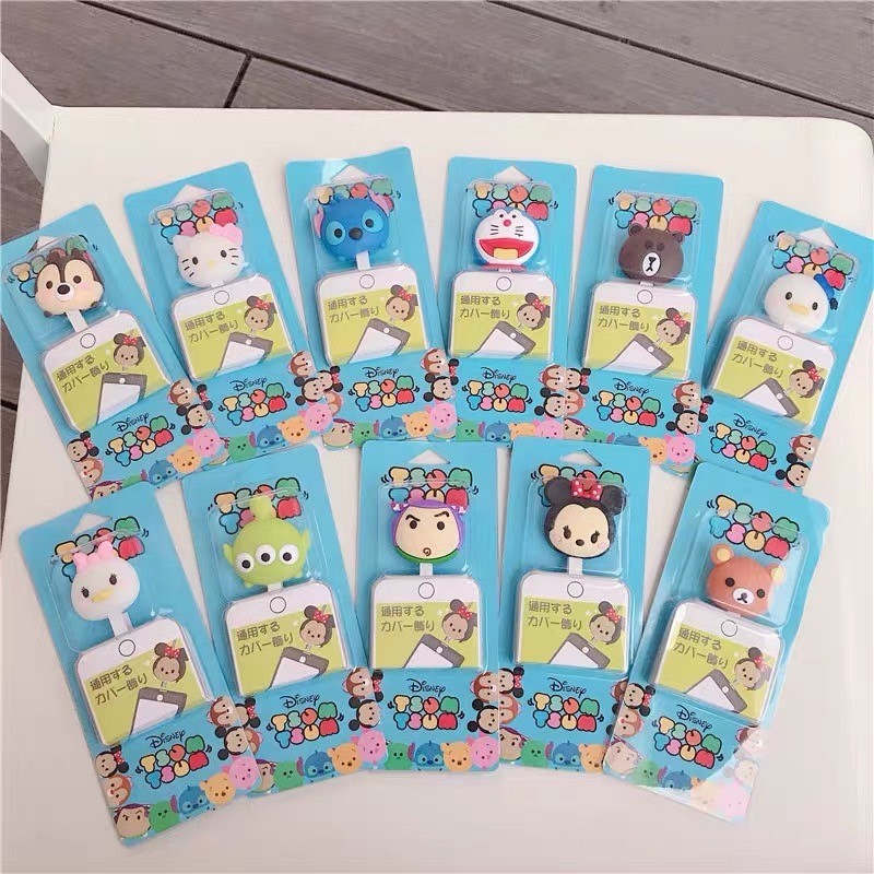 Thú silicon ngậm đầu sạc cute phomai que & bảo vệ chống đứt gãy đầu dây sạc, cáp sạc | BigBuy360 - bigbuy360.vn
