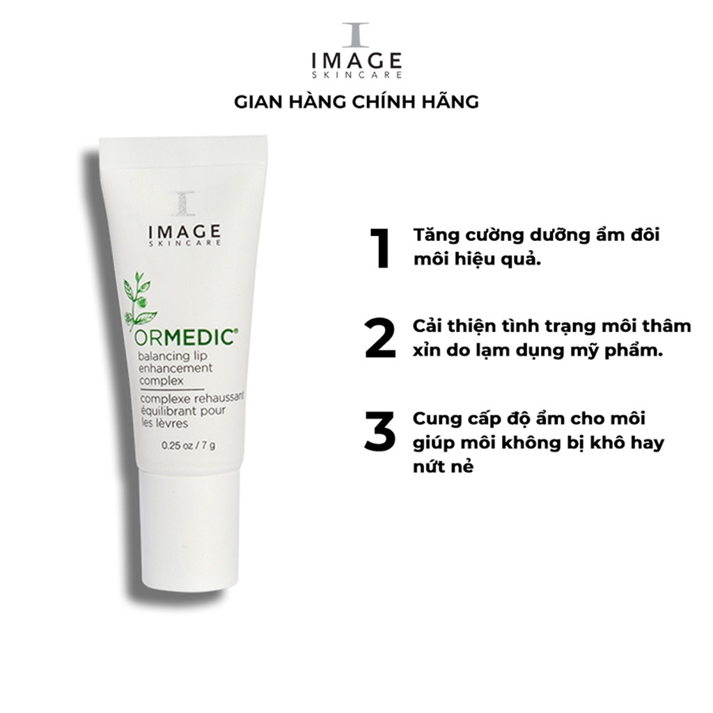 Son dưỡng môi chiết xuất tự nhiên Image Skincare Ormedic Lip Enhance Complex - Care For Skin 7 g