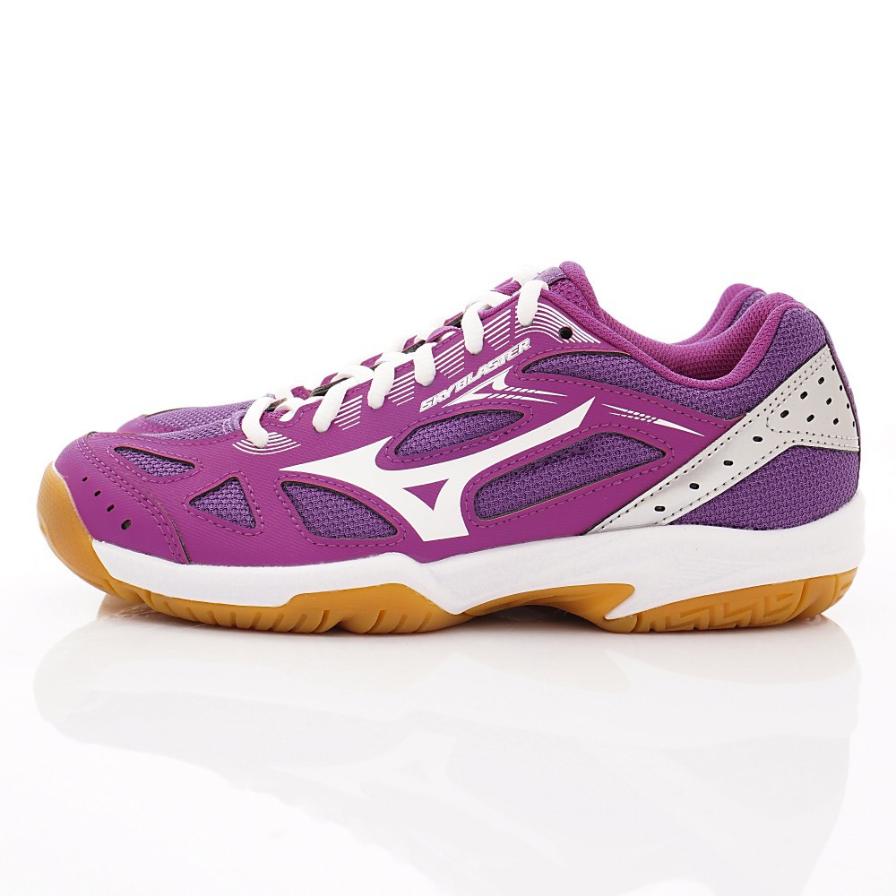 Giày cầu lông Mizuno Sky Blaster 71GA194567 thương hiệu Nhật Bản dành cho nam màu tím