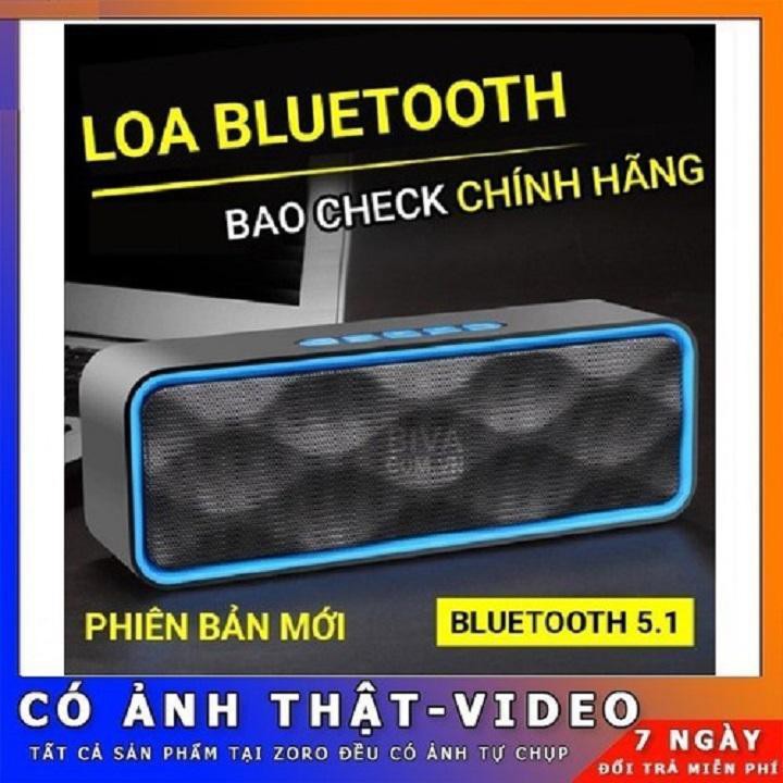 (GIÁ Siêu Hạt Rẻ tiết kiệm Loa Bluetooth Di Động SC211 , Âm Thanh Sống Động, Bass Chuẩn, Cắm USB, Thẻ Nhớ, Cổng 3.5