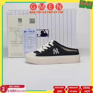 Giày sục đạp gót 𝙈𝙇𝘽 𝙉𝙔 nữ màu đen đẹp gmen_shop