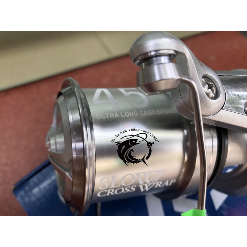 Máy câu lô nông Daiwa Crosscast Surf SCW 5000C QD 35/45