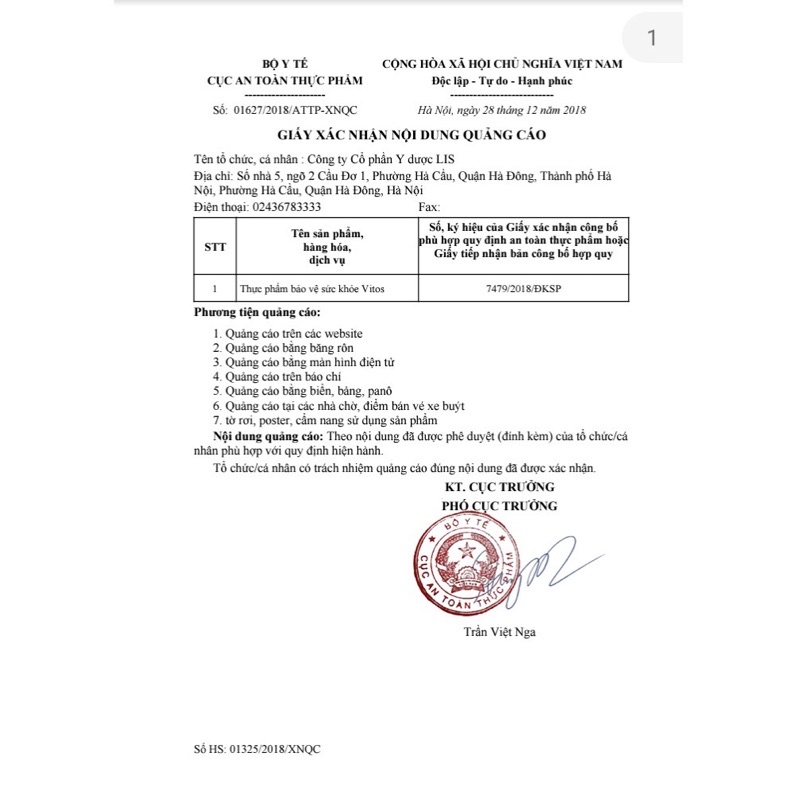 Dạ dày Vitos mẫu mới