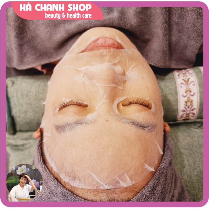 Mặt Nạ Màng Lụa Siêu Mỏng Gói 50 Viên Mặt Nạ Nén Viên Kẹo Đắp Lotion Tiện Dụng Sử Dụng Cùng Nước Hoa Hồng Toner Serum