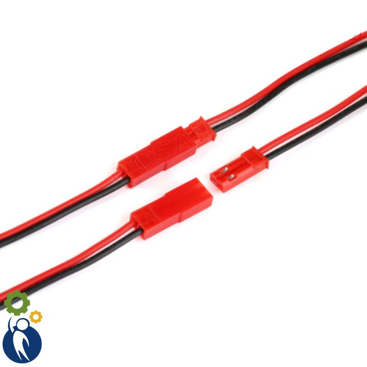 Bộ 5 sợi Cáp JST 2P, Jack Kết Nối JST 2P Dài 10cm - Cái