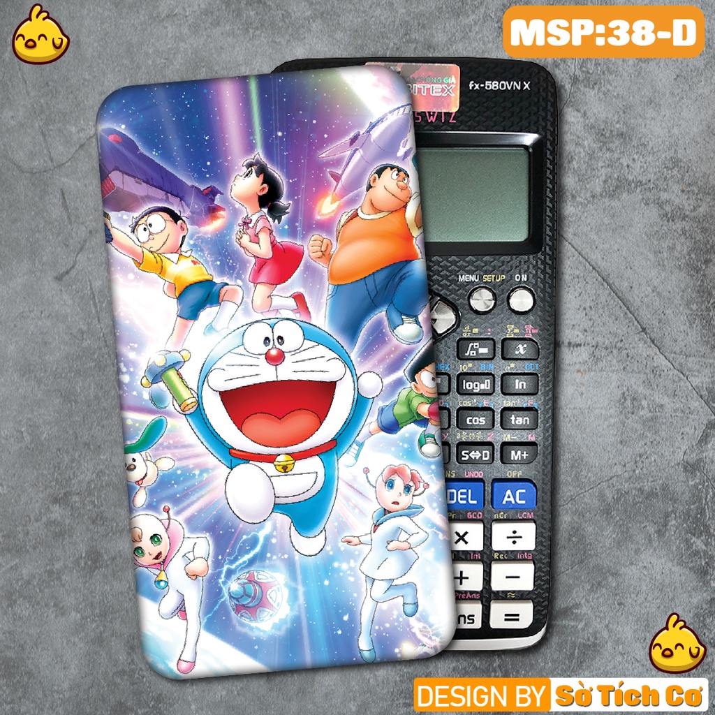 Decal dán máy tính fx-570, fx-580, fx-880, Casio, Vinacal,... Tổng hợp Film Anime MSP: 38