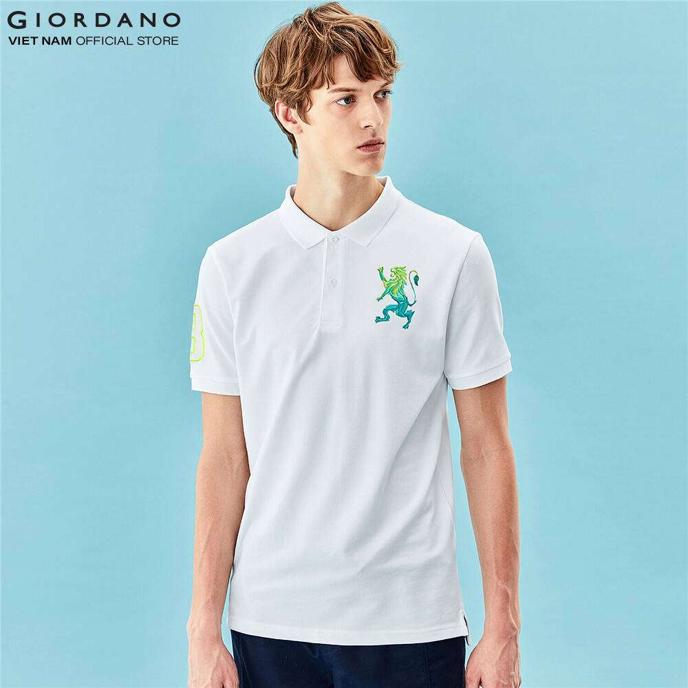 Áo Thun Có Cổ Nam Polo Giordano 01018222