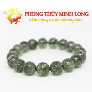 Vòng tay đá. Thach Anh Tóc Xanh - Vòng tay phong thủy
