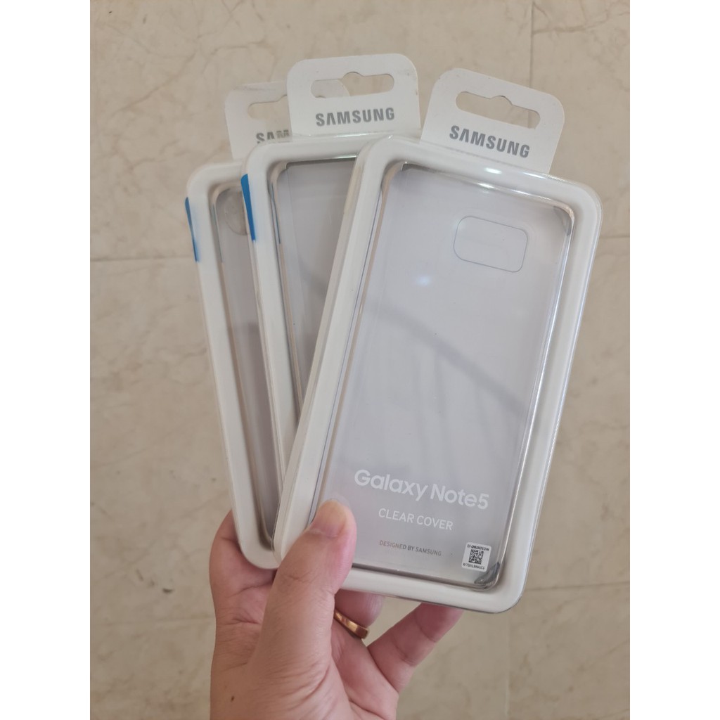 Ốp lưng Clear cover samsung galaxy note 5