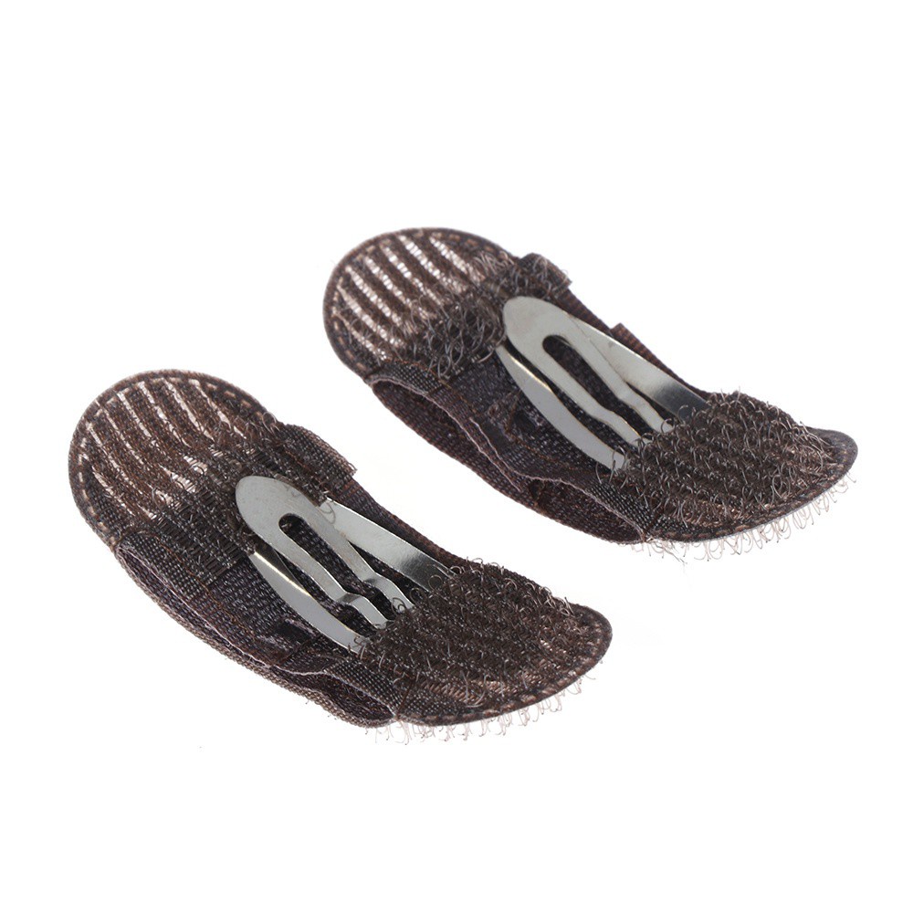 2 Kẹp tóc màu đen / cà phê tiện dụng cho nữ