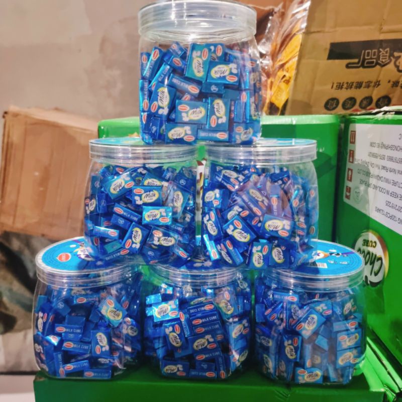 [ MÃ LẺ 1 VIÊN KẸO ] KẸO CHOCO CUBE 1 VIÊN  ❤Freeship❤ LẺ 1 VIÊN KẸO - Lùn Con Food