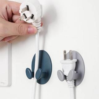 2 Chiếc Cắm Điện Ổ Cắm Jack Móc Giá Đỡ Móc Treo Trang Trí Tường Nhà Tổ Chức