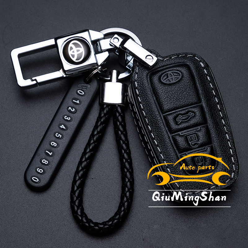 Toyota cross Móc Chìa Khóa Bằng Da Cao Cấp Cho Xe Hơi Yaris VIOS Altis Rav4 Chr Rav4 INNOVA