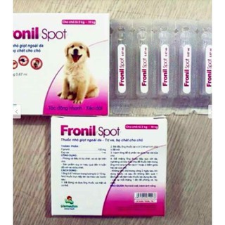 THUỐC NHỎ GÁY ĐẶC TRỊ VE CHÓ FRONIL SPOT