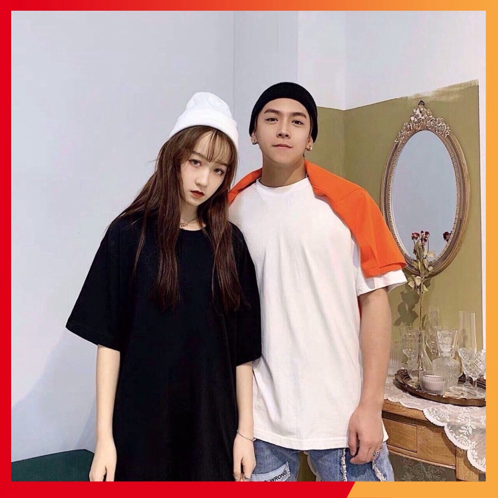 Áo thun trơn tay lỡ unisex cho nam và nữ, chất liệu cotton cao cấp, thoáng mát, co giãn, nhiều màu sắc - TTL01 HaHo Fash | BigBuy360 - bigbuy360.vn