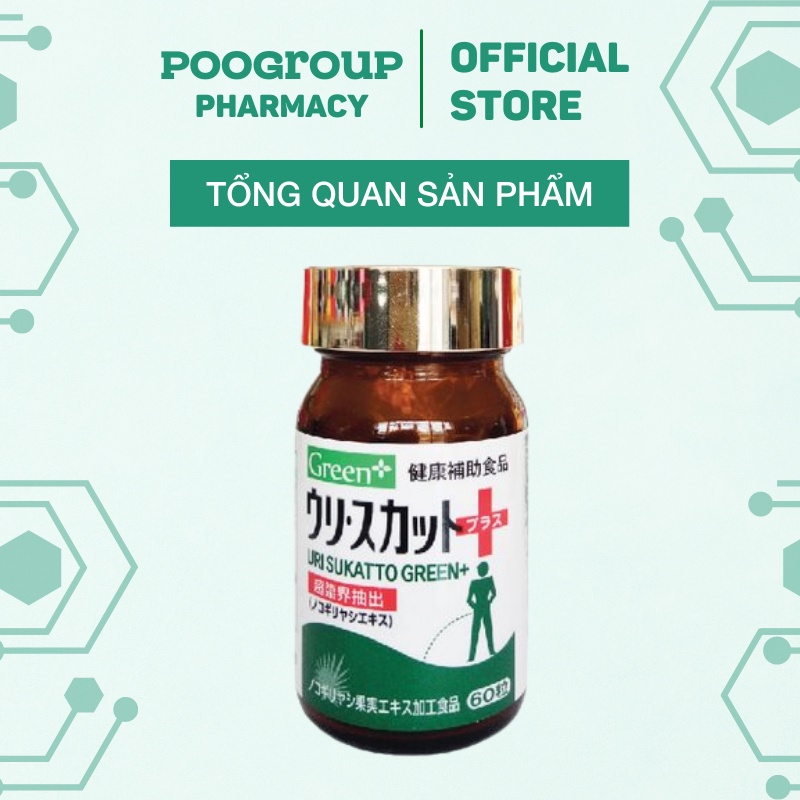 Viên uống Uri Sukatto Green Plus Hỗ trợ tăng cường sinh lực phái mạnh