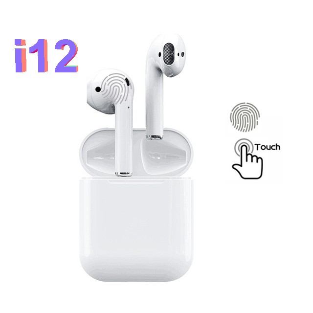 Tai nghe ko dây i12 TWS mini nhỏ gọn