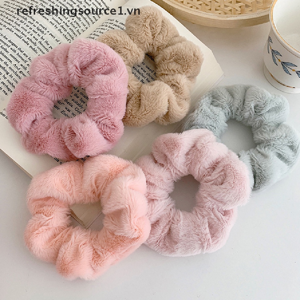 Dây Cột Tóc Đuôi Ngựa Co Giãn Phối Lông 1.vn Thời Trang Xinh Xắn Cho Nữ