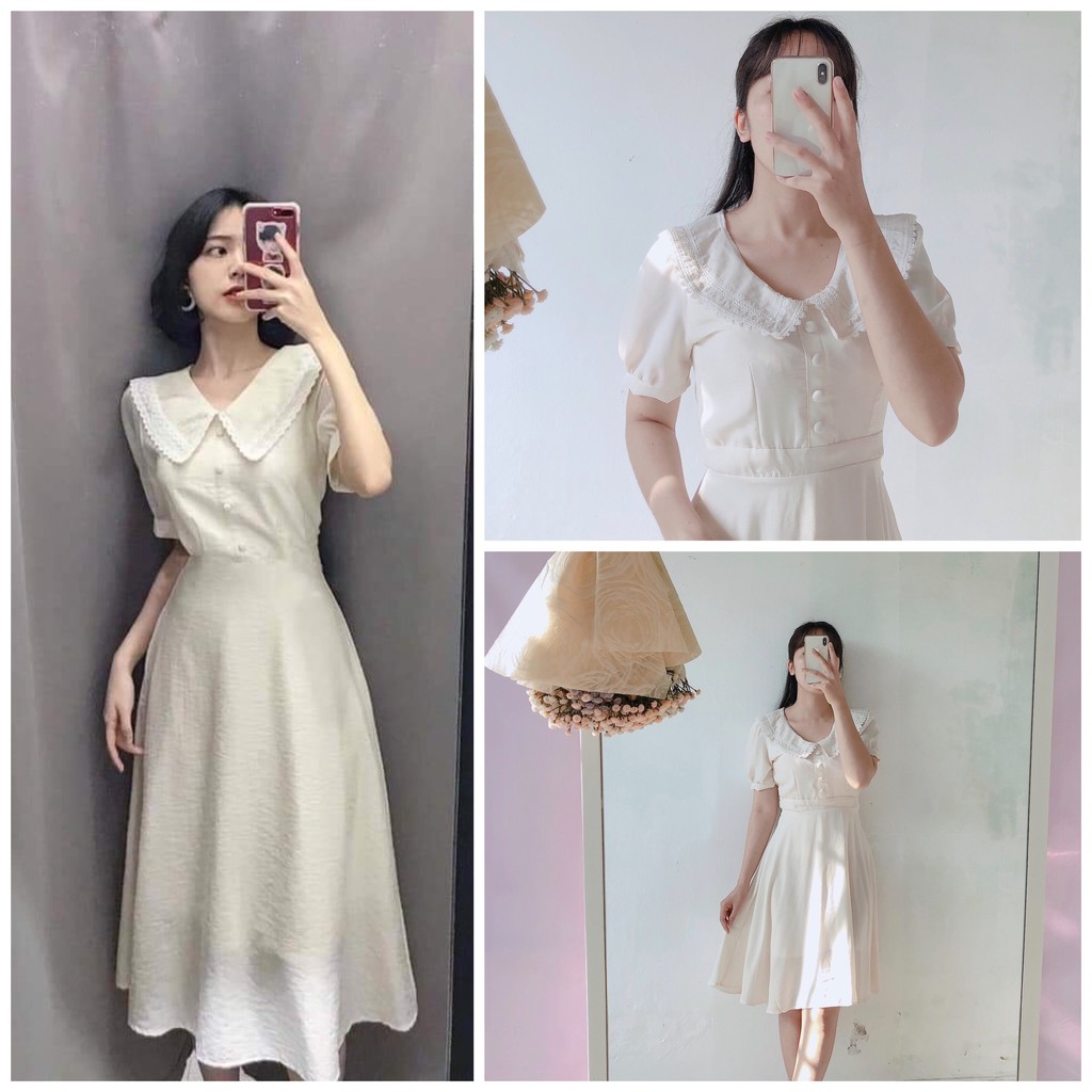 đầm hoa nhí xòe
