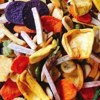 1kg Hoa quả sấy thập cẩm nguyên cánh ( Hàng loại 1-VSATTP)