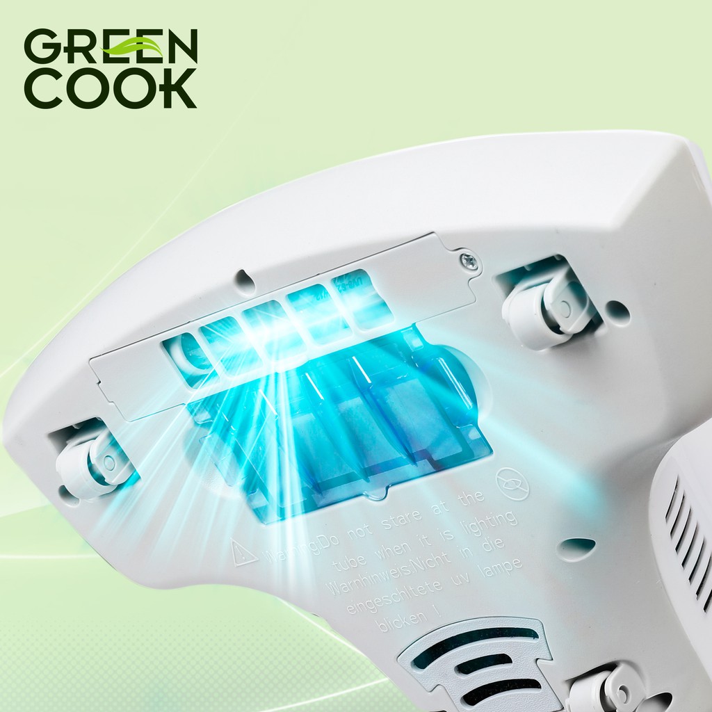 Máy hút bụi giường nệm diệt khuẩn tia UV Green Cook - BH chính hãng 12 tháng