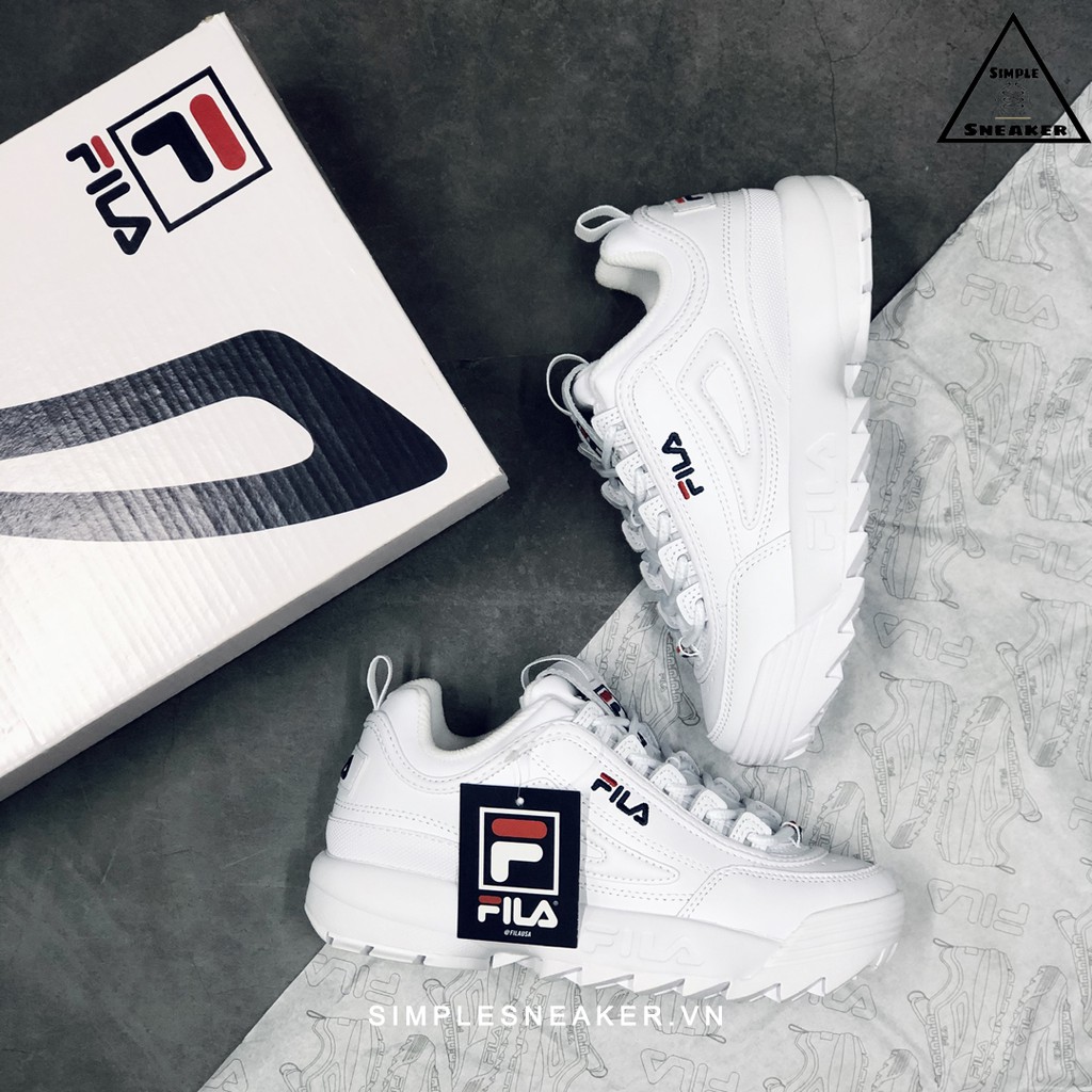 Giày FILA Auth  FREESHIP FILA Disruptor 2 Hàn Quốc Chuẩn Auth -Chính Hãng