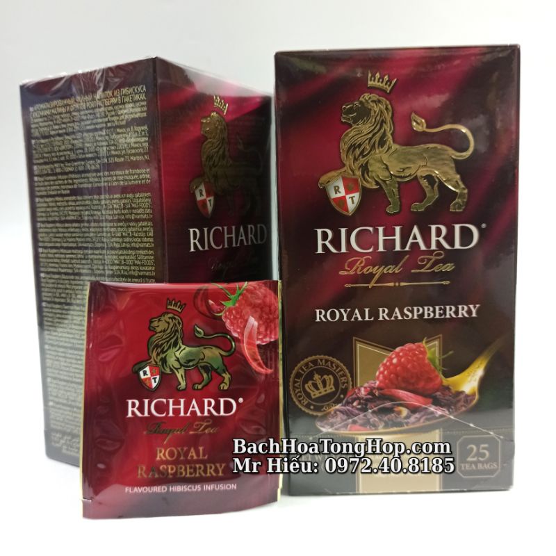 Trà Richard Royal Tea hộp giấy các vị