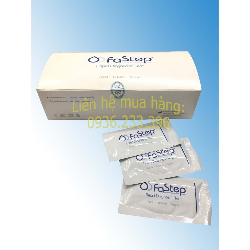 Khay thử nhanh viêm loét dạ dày H. Pylori Ab Device – FASTEP USA ( Hộp 40 test)