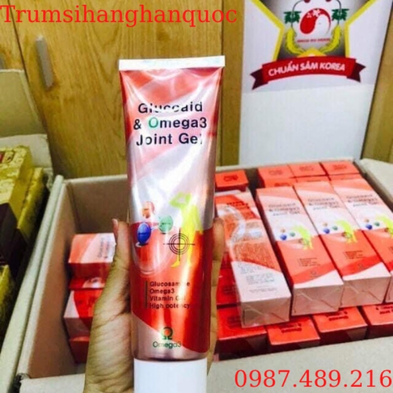 DẦU LẠNH XOA BÓP KHỚP GLUCOAID &amp; OMEGA 3 CREAM [ hàng chính hãng ]