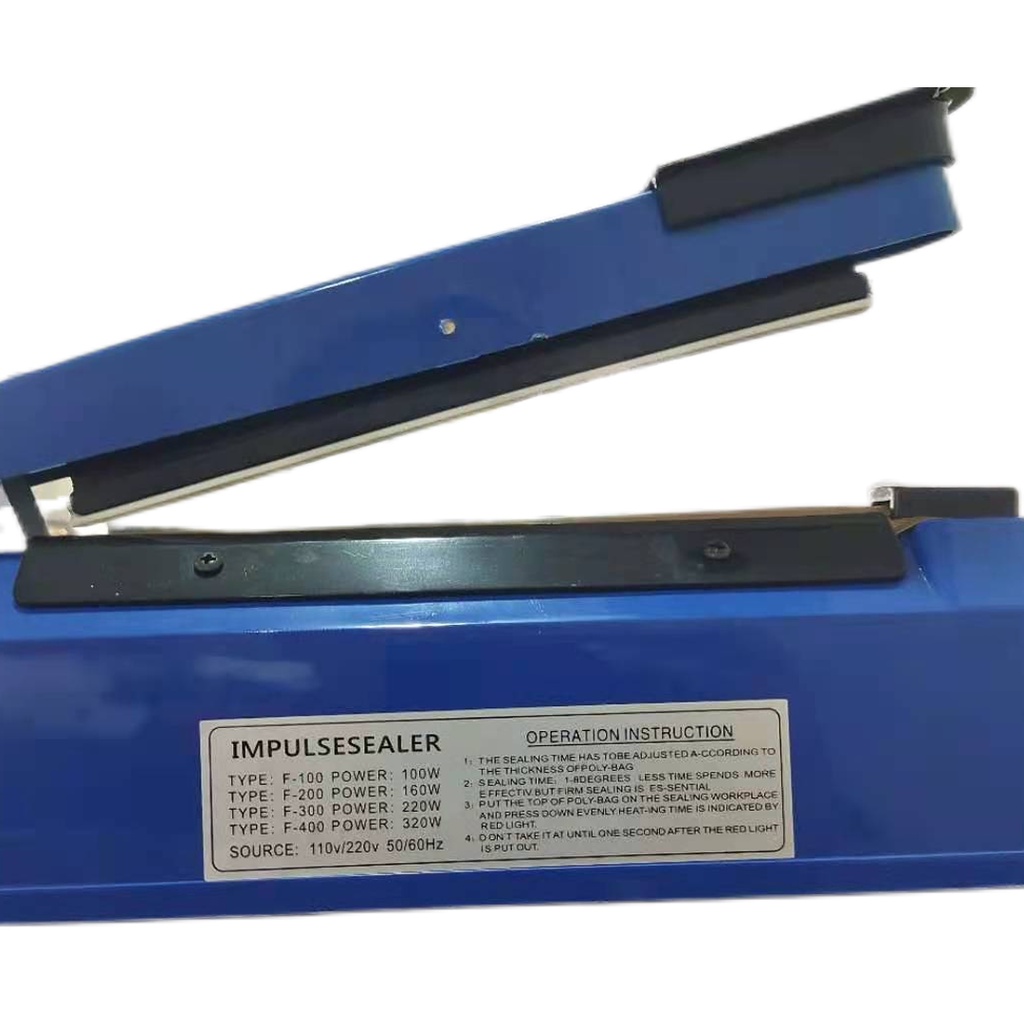 Máy hàn miệng túi cuộn túi nhựa PE kích thước 120/ 400mm bảo quản thực phẩm