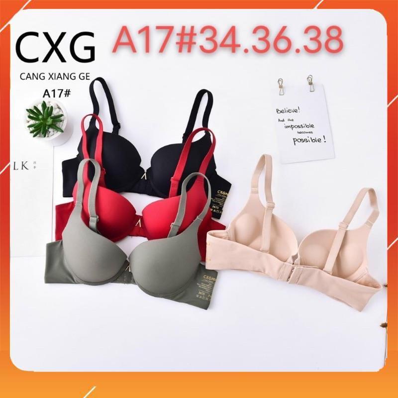 Áo ngực, Áo lót nữ su đúc có gọng siêu nâng đẩy, phối chữ V ngược, Mã: A5059