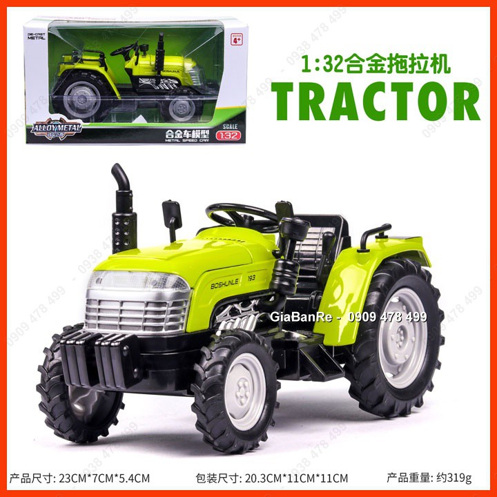 MÔ HÌNH TỈ LỆ 1:18 - XE MÁY KÉO BÁNH HƠI - 9972.4