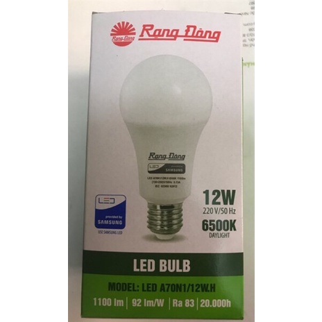 Bóng led 12W rạng đông