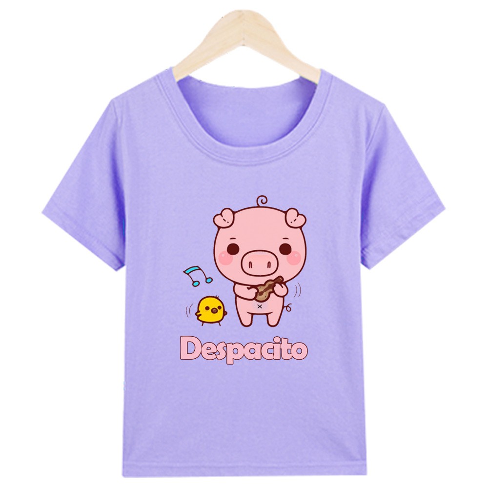 Áo thun nữ tay ngắn in hình Chú Heo Despacito ATNK 1317 | BigBuy360 - bigbuy360.vn
