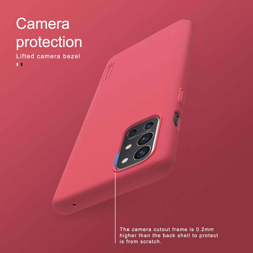 Ốp lưng OnePlus 9R Nillkin Frosted Shield PC cứng Ốp lưng cho OnePlus 9RT