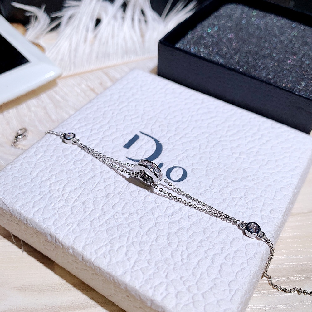 Vòng Tay Mạ Vàng 18k Đính Đá Zircon Đơn Giản Thời Trang Cho Nữ