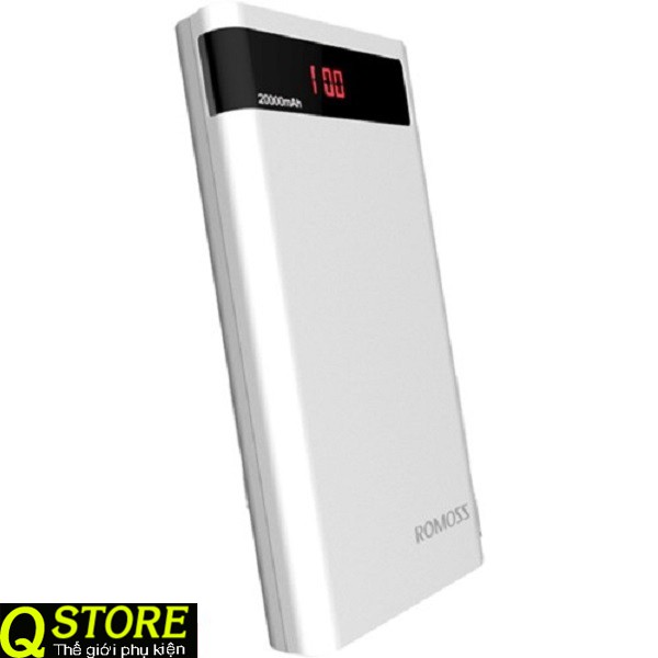 PIN DỰ PHÒNG ROMOSS SENSE 6P 20000 MAH