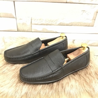 Giầy lười nam da bò dáng basic