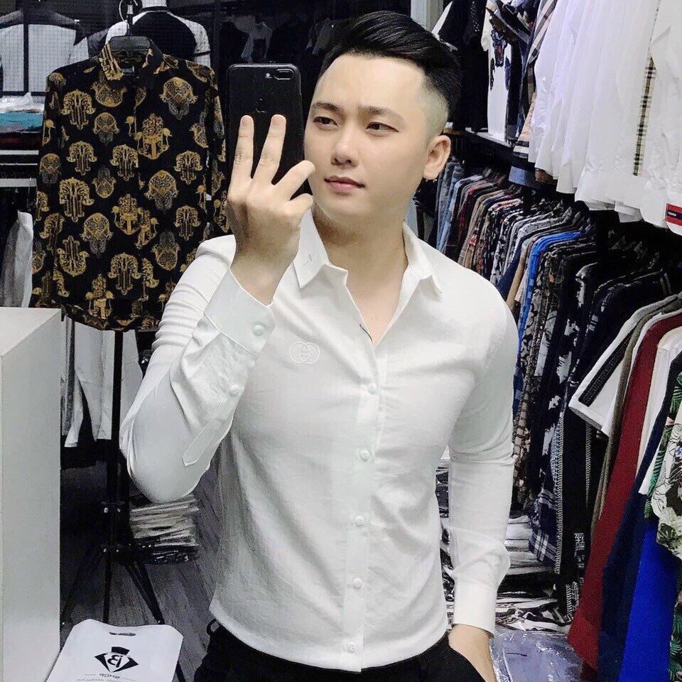 Áo sơ mi nam , chất lụa Mềm mịn không xù không bai nhão khi giặt hàng xịn mẫu MS745 | BigBuy360 - bigbuy360.vn