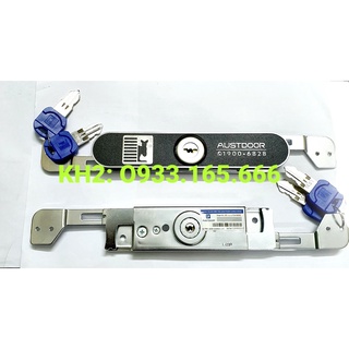 Khóa cửa cuốn Austdoor KH2 - Khóa ngang - Khóa cơ cho cửa tấm liền