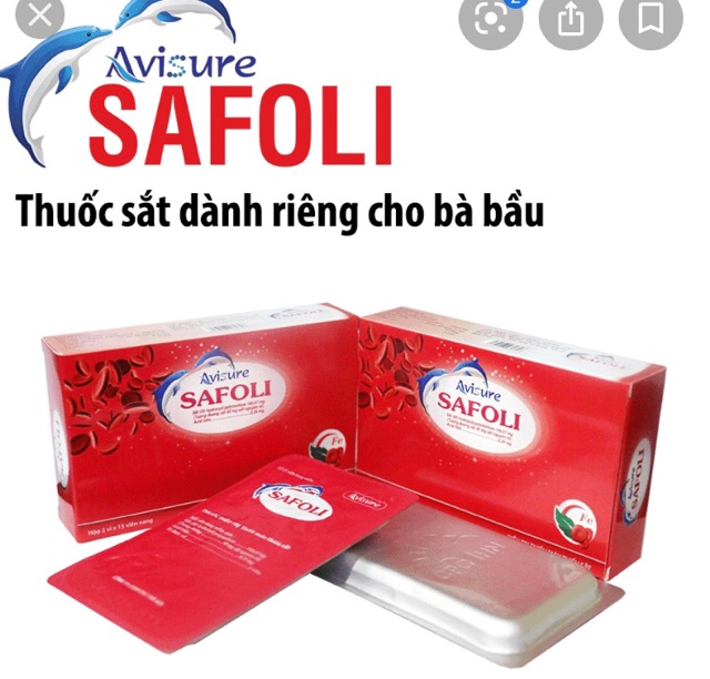 ✅ (toa bác sĩ) AVISURE SAFOLI viên sắt chuyên biệt dành cho mẹ bầu | BigBuy360 - bigbuy360.vn