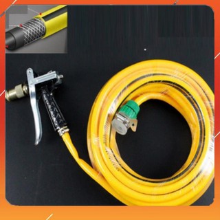 Vòi tưới cây rửa xe✔️❤️Evoucher🚛 Bộ dây và vòi xịt tăng áp lực nước  loại 10m 206400 [SKM]