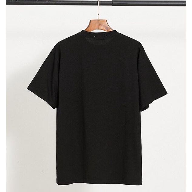 Áo thun tay ngắn thêu họa tiết chữ cái trẻ trung thời trang dành cho cặp đôi